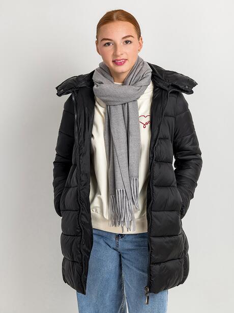 Elegancki dzianinowy szalik