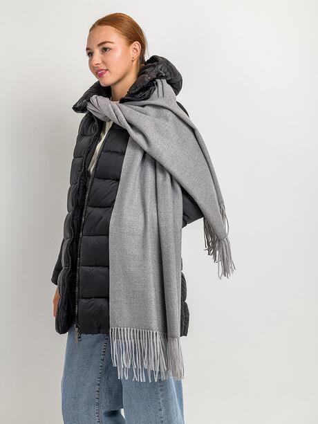 Elegancki dzianinowy szalik