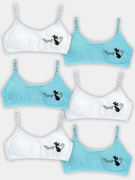 Biustonosz młodzieżowy 6-pak S/140