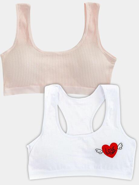 Biustonosz młodzieżowy 2-pak L/164