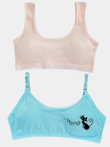 Biustonosz młodzieżowy 2-pak L/164