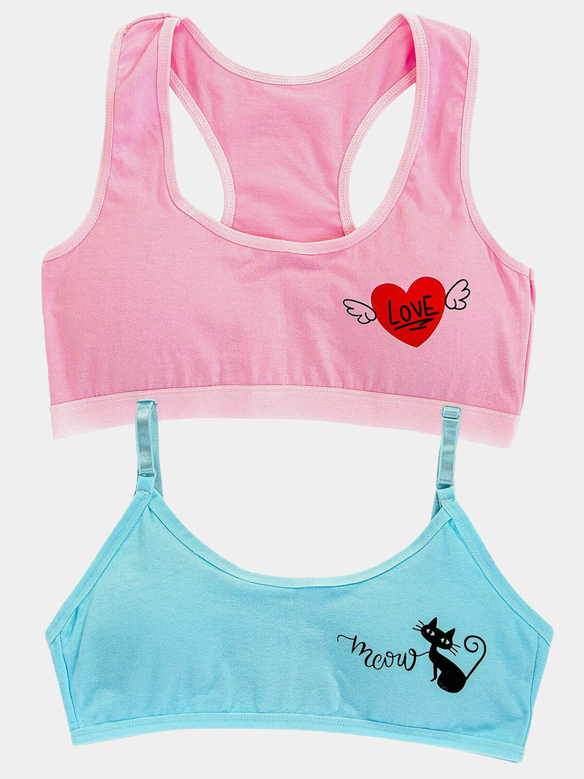 Biustonosz młodzieżowy 2-pak L/164