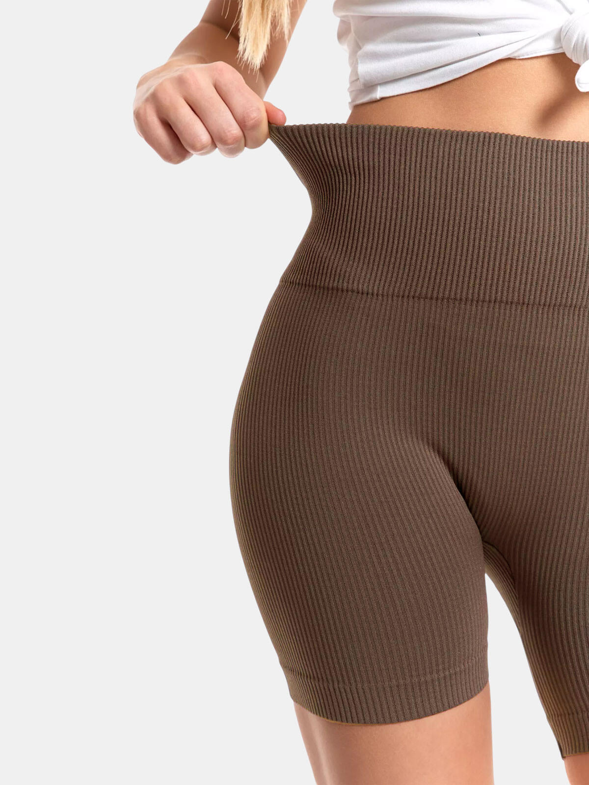 Prążkowane kolarki 2-pak L/XL