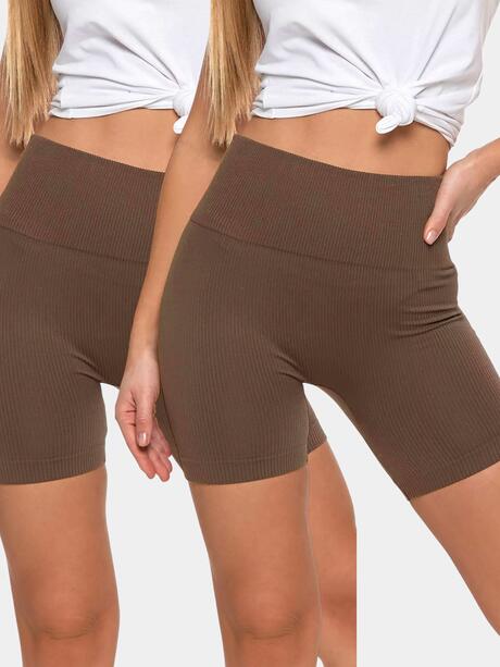 Kolarki w prążek 2-pak S/M