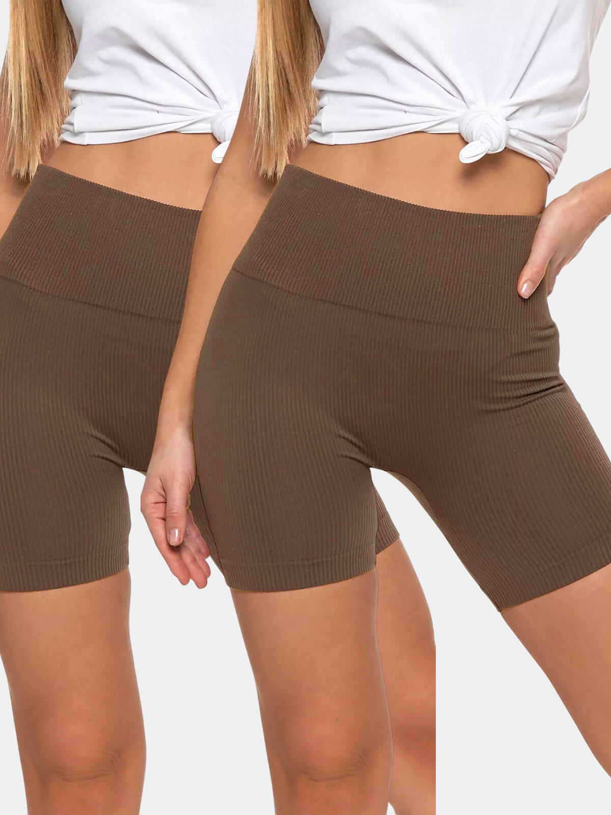 Kolarki w prążek 2-pak L/XL