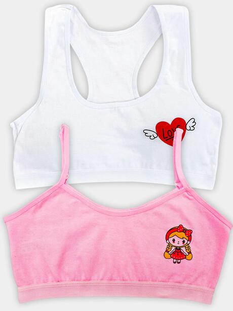 Biustonosz młodzieżowy 2-pak M/152