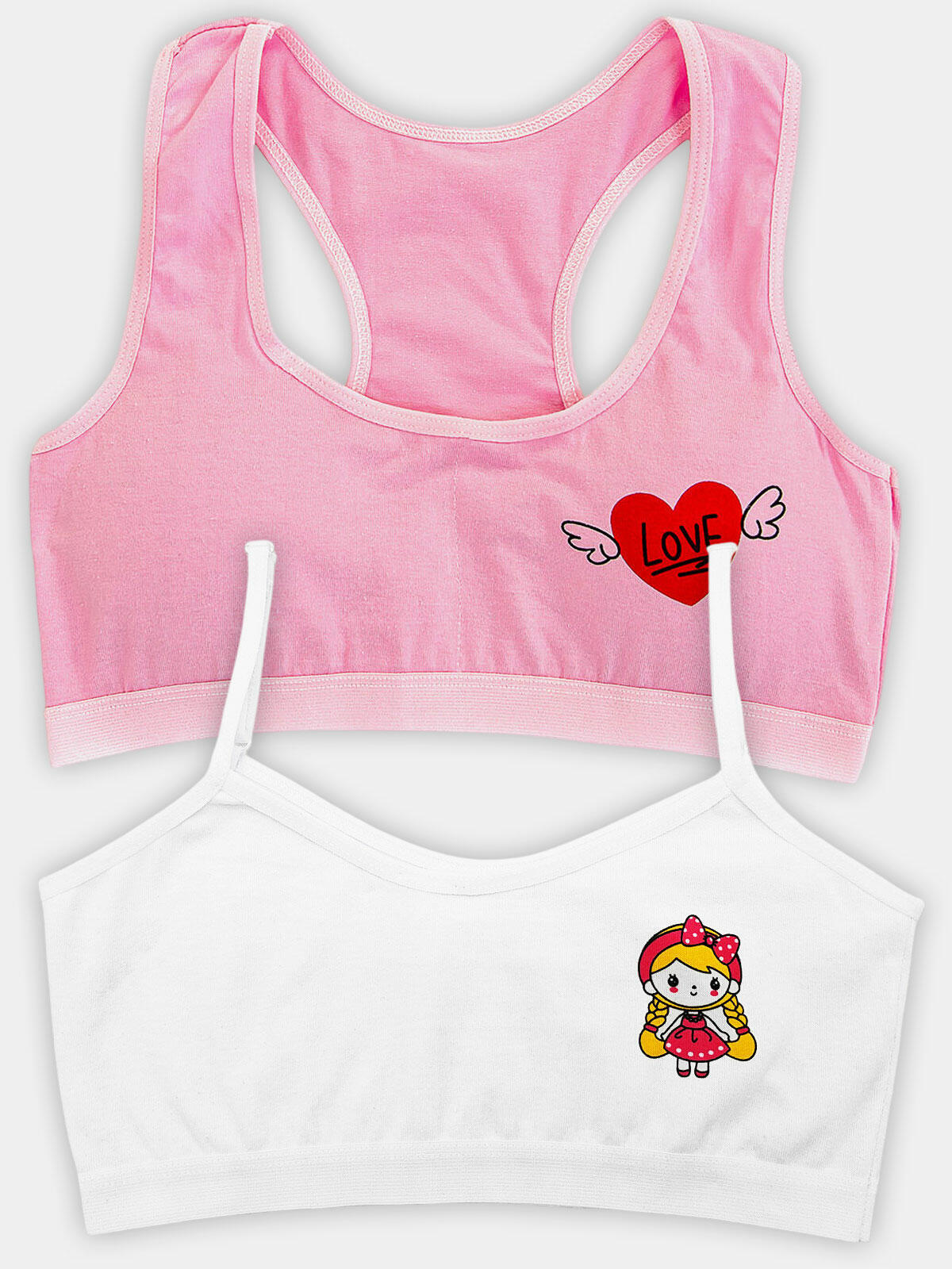 Biustonosz młodzieżowy 2-pak L/164