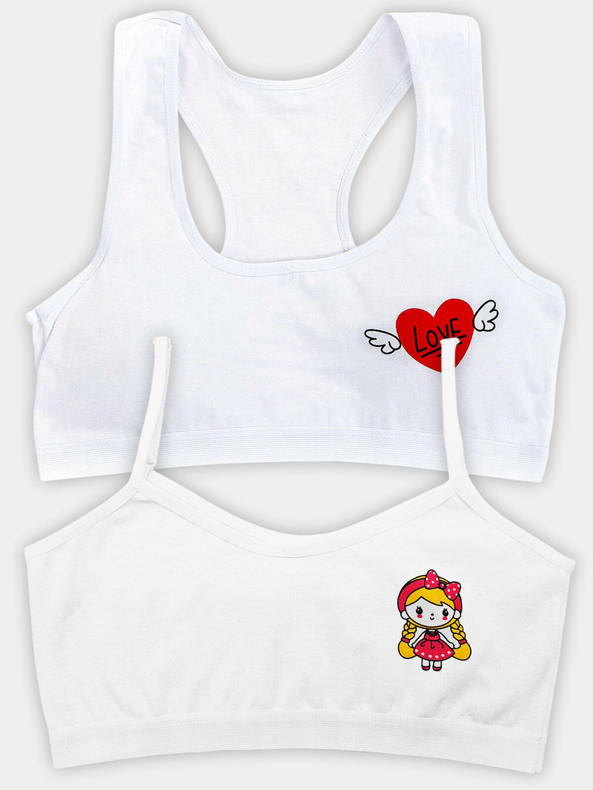 Biustonosz młodzieżowy 2-pak L/164