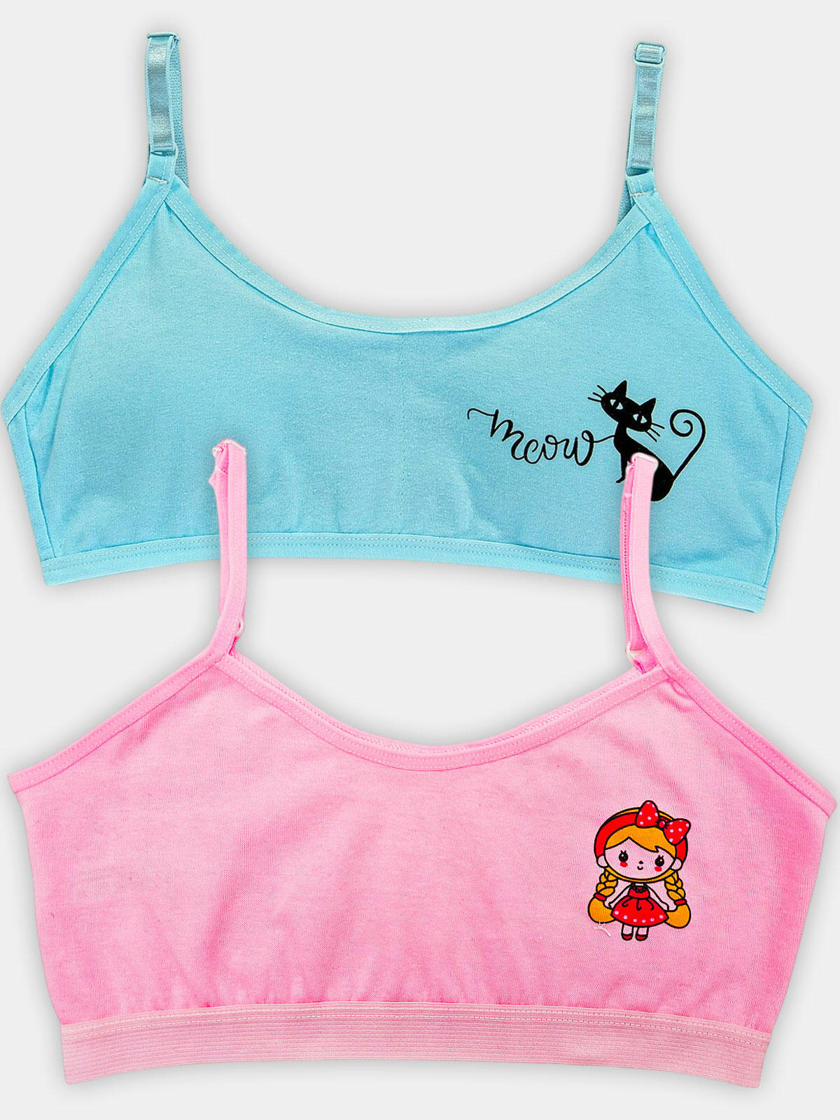 Biustonosz młodzieżowy 2-pak M/152