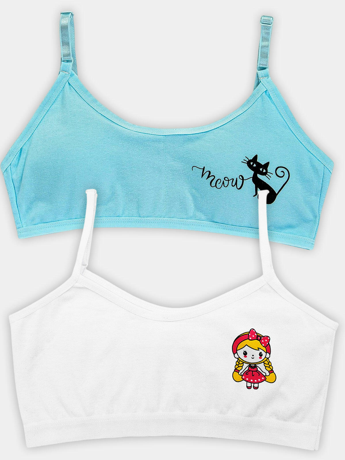 Biustonosz młodzieżowy 2-pak S/140