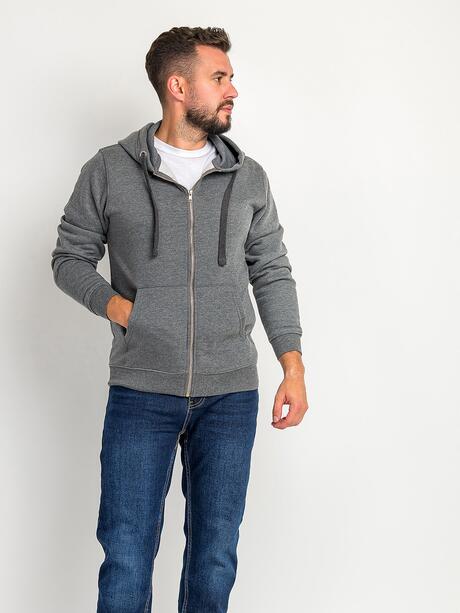 Gładka bluza rozpinana