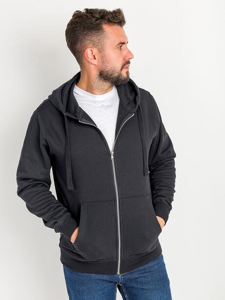 Bluza rozpinana z kapturem