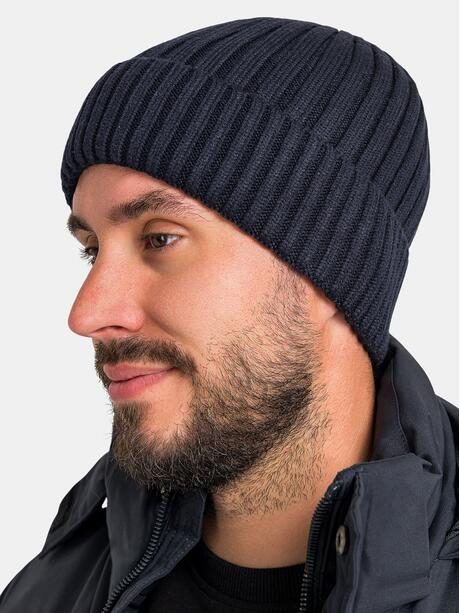 Czapka zimowa prążkowana