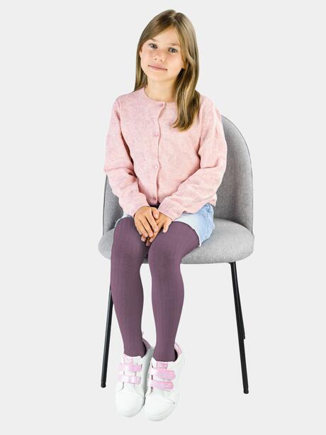 Rajstopy bawełniane wzorzyste