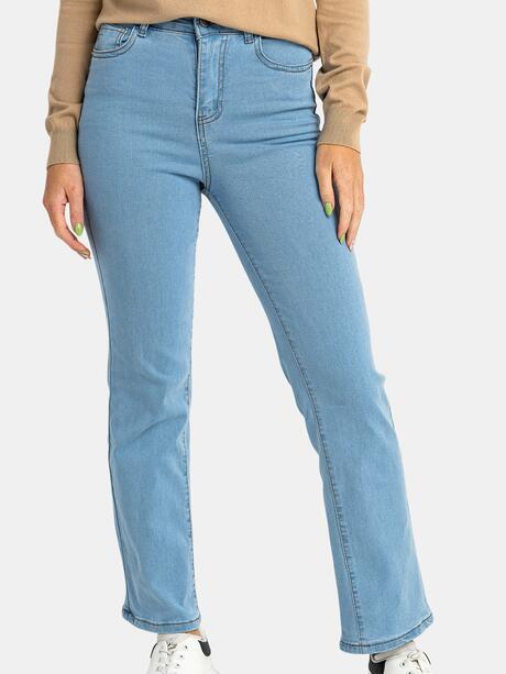 Spodnie straight leg