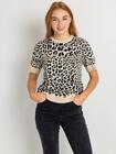 Sweter damski w cętki