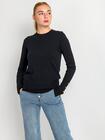 Sweter damski z ozdobnymi guzikami