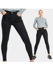 Jeansy PUSH UP z wysokim stanem
