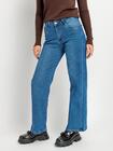 Spodnie wide leg z wysokim stanem