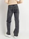 Jeansy wide leg z wysokim stanem