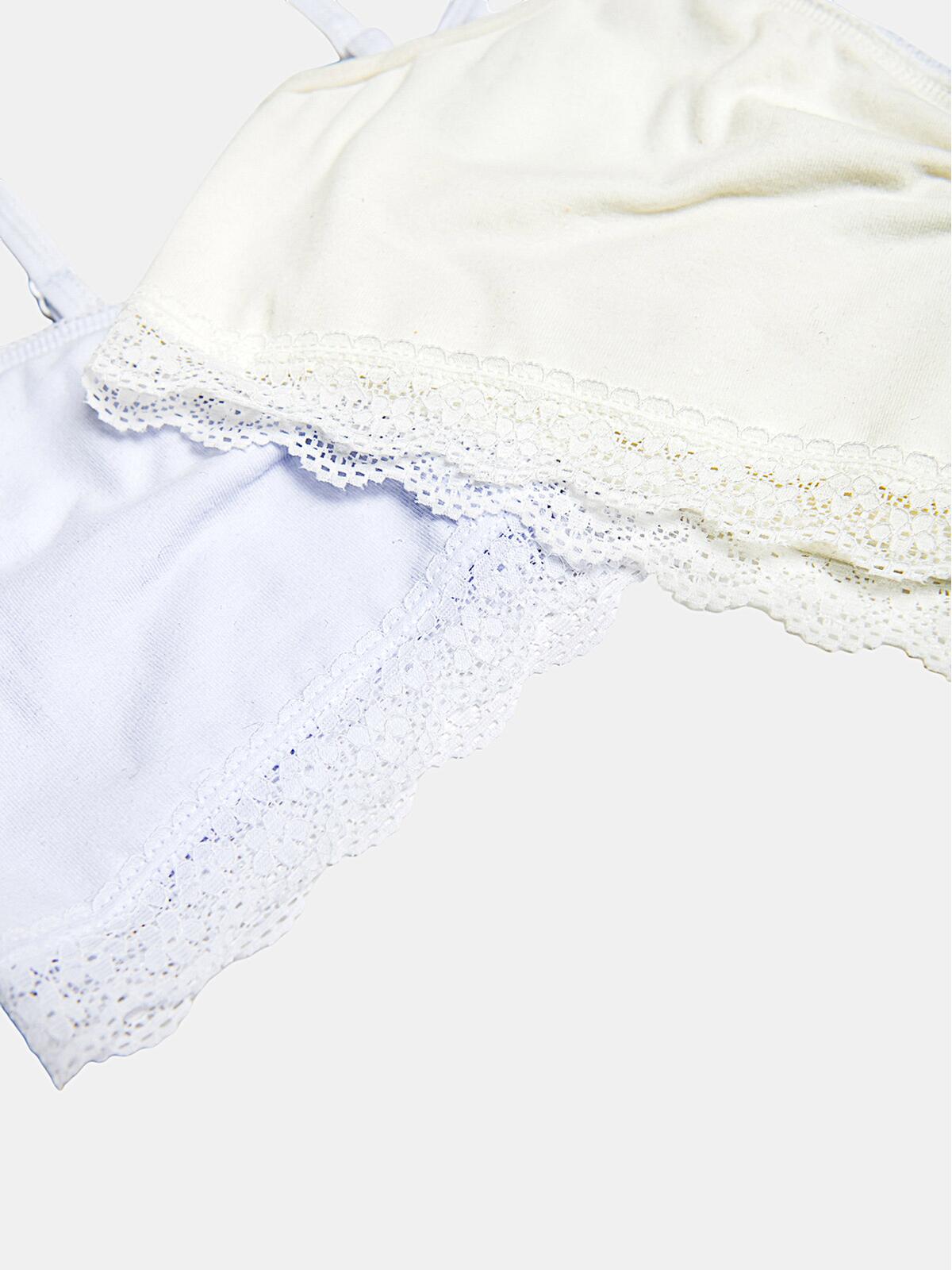 Biustonosz dziewczęcy 2-pak