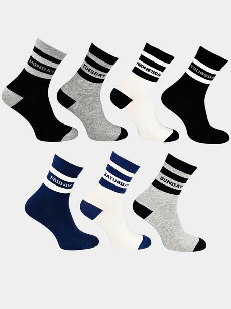 Skarpety bawełniane 7-pak 39/41