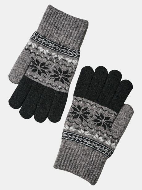 Rękawiczki ze wzorem