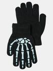 Rękawiczki ze szkieletowym wzorem