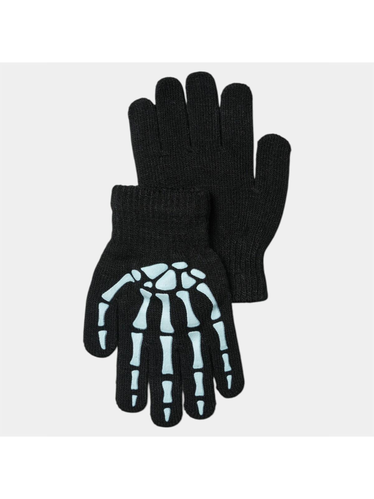 Rękawiczki ze szkieletowym wzorem