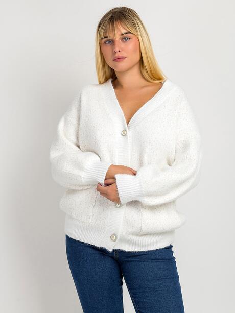 Sweter z kieszeniami