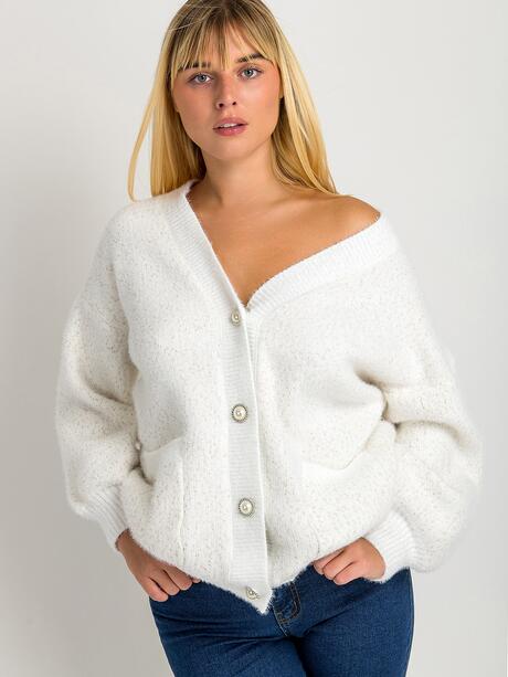 Sweter z kieszeniami