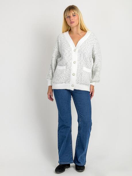 Sweter z kieszeniami