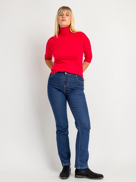 Spodnie straight leg