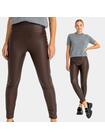 Legginsy woskowane