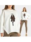 Bluza damska ze wzorem