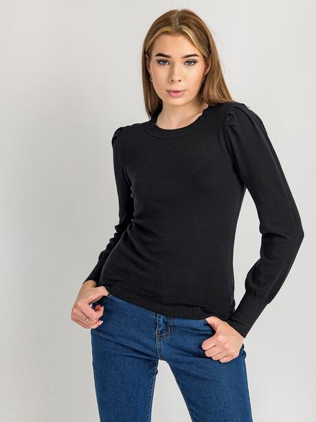 Sweter z domieszką wiskozy