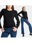 Sweter z domieszką wiskozy