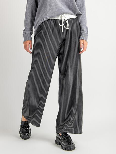 Szerokie spodnie w paski