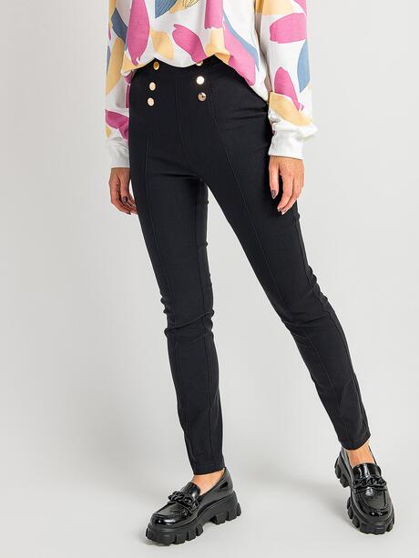 Spodnie z wysokim stanem