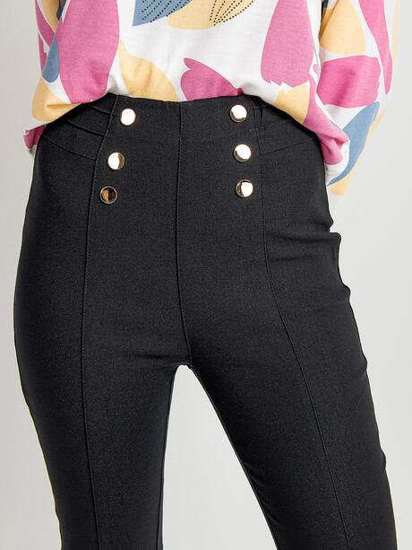 Spodnie z wysokim stanem