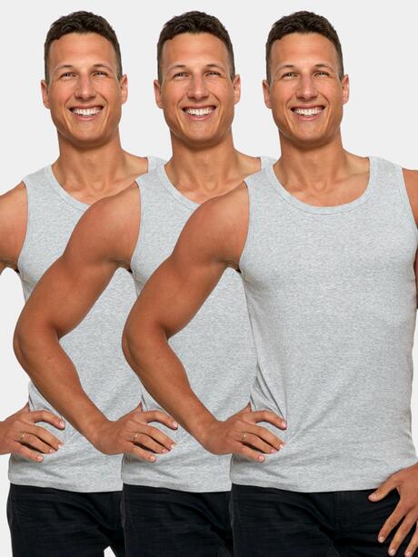 Podkoszulek z bawełny 3-pak S