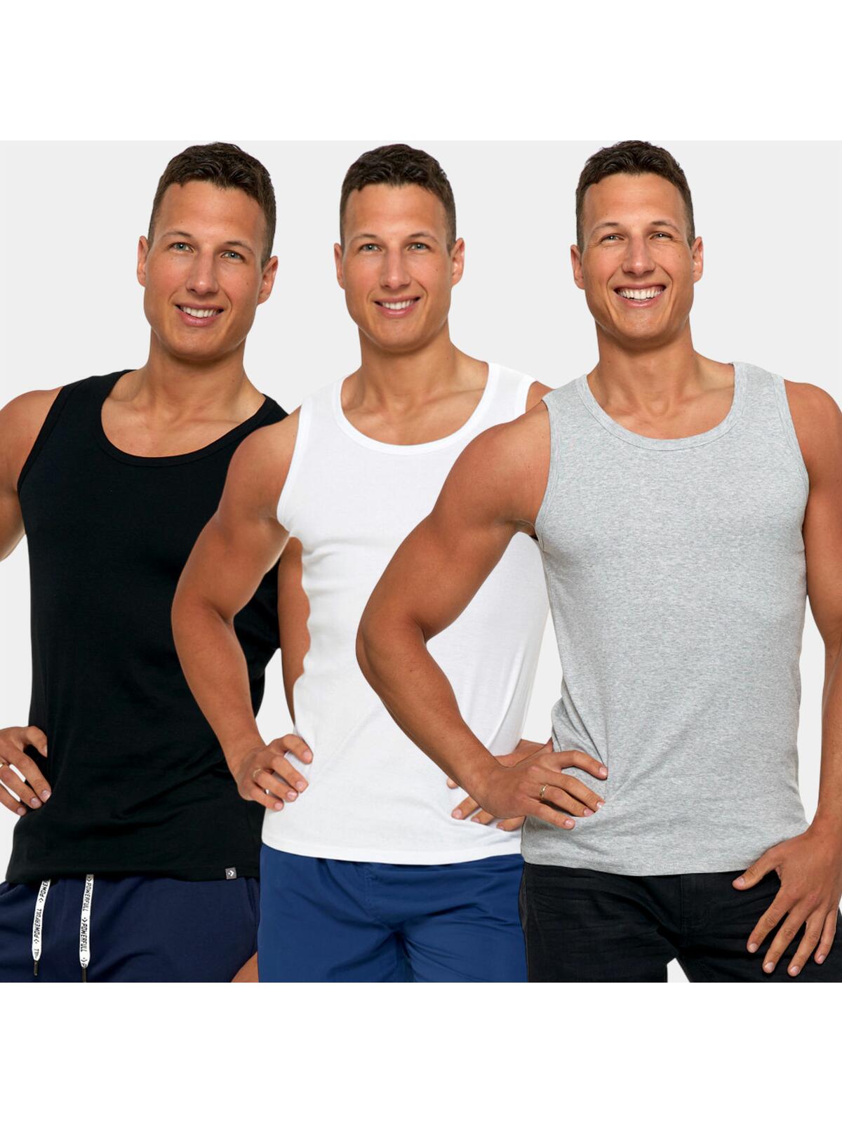 Podkoszulek bawełniany 3-pak 2XL